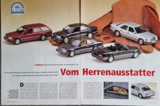 Mercedes Benz W124 Familie in 1:43 von Minichamps...ein Modellbericht #0803f