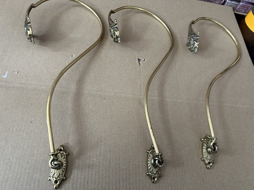 Vintage messing vorhang - messing,