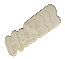 H&R Aufkleber 2,5x8cm H und R Aufkleber HR, Tuning Sticker Decal Autocollant