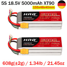 2pcs HRB 18,5V 5000mAh 5S Lipo