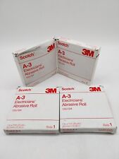 Skotch  A-3 3M Skotch Electricians Abrasive Roll 120J Grit 4er Pack #KT6007A