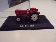 Hachette  Fahr D 177     1958 Rot - Weiß in Vitrine 1:43