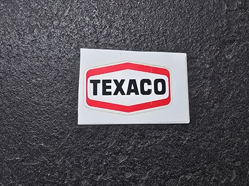 Vintage texaco aufkleber - vintage,