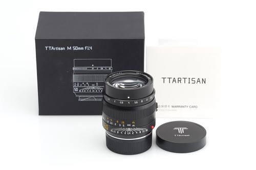 Ttartisan 50mm black f - 1.4/50mm,