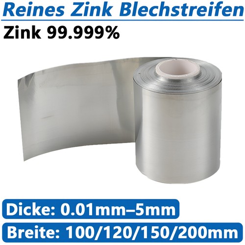 999 reines zink - 99.999%,
