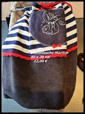 Beuteltasche maritim bebraucht