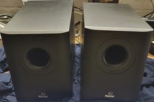 2 Stück Magnat Subwoofer Motion Sub 16A Bass Box funktionieren, sind ohne Trafo 
