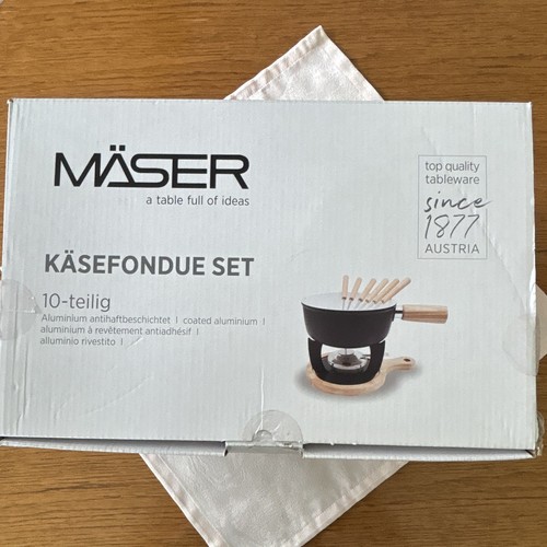 Mäser käsefondue set - käsefondue,