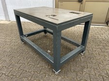 Richttisch Schweißtisch Werktisch Werkbank Stahltisch. L 145 X B 85 X H 89 CM