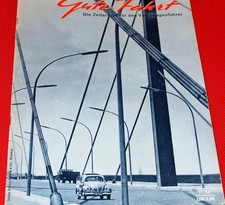  Gute Fahrt 1959 11 VW Winker Käfer OVALi Brezel Zubehör Petri split beetle Bus 