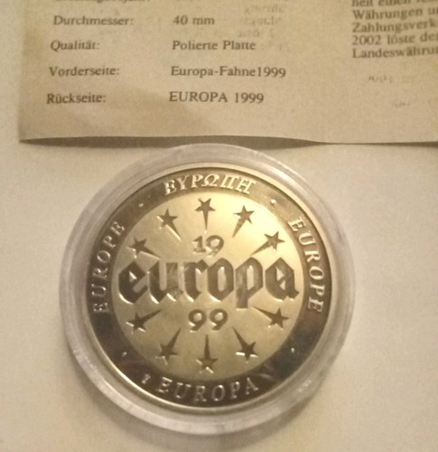 Medaille europa taler 1999 - medaille,