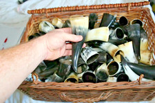 Echt wikinger trinkhorn becher - echt,