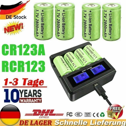 2800mah cr123a rcr123 - 2800mah,