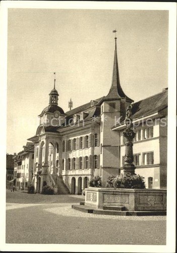 Zofingen rathausplatz mit - rathausplatz,