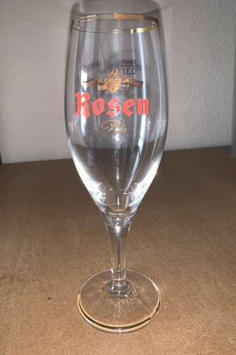 Rosenpils rosenbräu bierglas - rosenbräu,