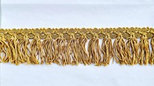1m Fransenborte Goldborte