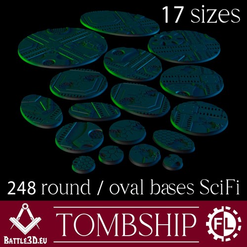 Base set rundbase - set,