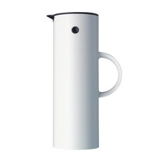 Stelton Isolierkanne EM77 - Thermoskanne - weiß glänzend - 1.0 l - NEU