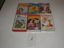 Hörspielkassetten 6 Stück