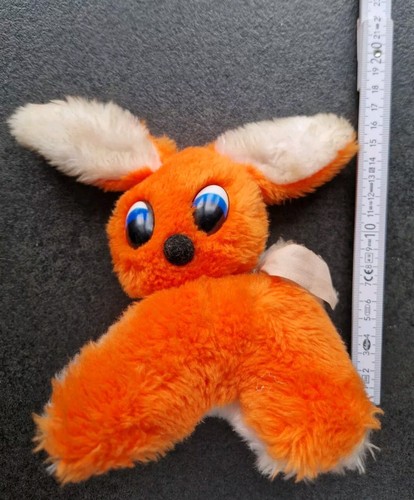 Kuscheltier hase orange - -,