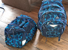 Satch match Schulrucksack mit Sporttasche und Heftebox - leichte Gebrauchsspuren