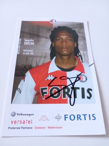 Signierte serginho greene - signierte, ak