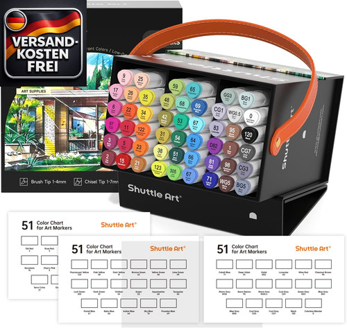 Alkohol marker set farben - alkohol,
