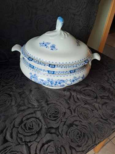 Suppenterrine china blu - blu, "