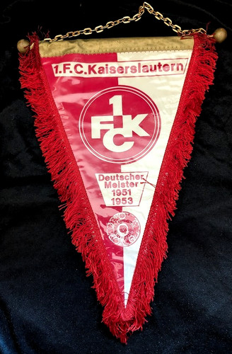 Seltener wimpel des fck - wimpel,