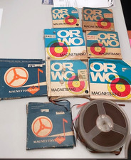 12 Stück ORWO Tonbänder VEB