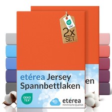 2er Set Spannbettlaken Jersey