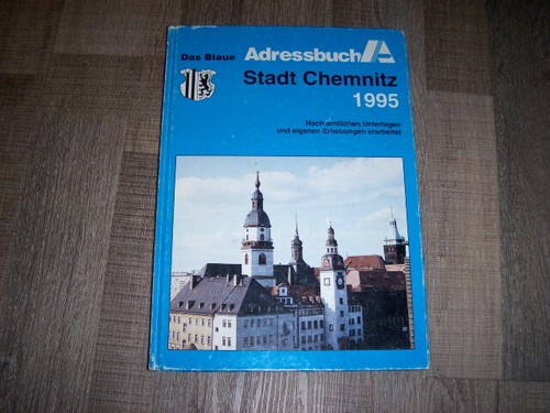 Adressbuch chemnitz 1994 - adressbuch,