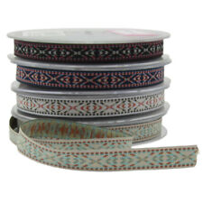 Rautenmuster 12mm breit, Indianerband historisch mittelalter Meterware, 1 meter