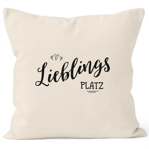 Kissenbezug lieblingsplatz - kissenbezug,