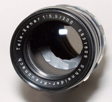 Schneider Kreuznach Tele-Xenar 5,5/200 incl. Zubehör