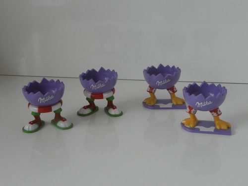 Milka eierbecher kunststoff - 4,