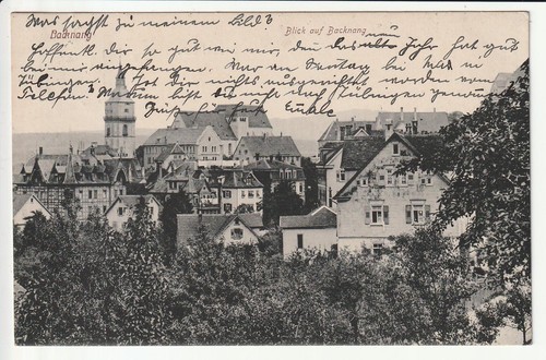 Backnang 1922 - ak,