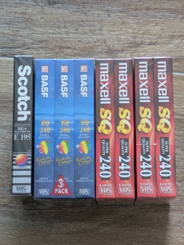 Vhs videokassetten - 8,