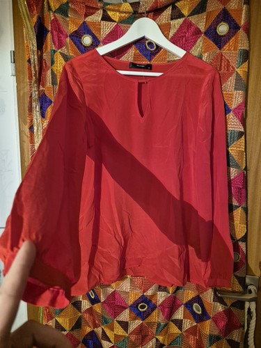 Hallhuber bluse 100 seide - hallhuber, 100%
