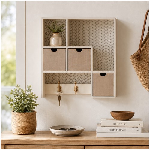 Dekorativer wandschrank - wandschrank, im