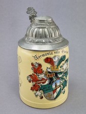 Antiker bierkrug corps - bierkrug,
