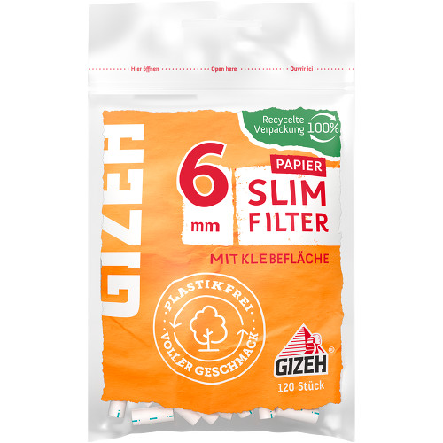 Gizeh papier slim filter mm - gizeh,