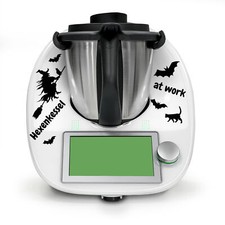 Deko Aufkleber Küchenmaschine Zubehör selbstklebend Design Hexenkessel K154-05