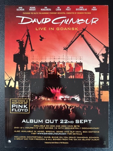 David gilmour live in gdansk - gilmour,