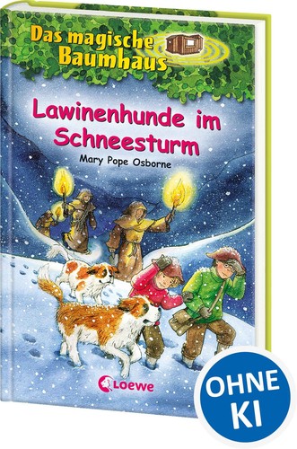 Lawinenhunde schneesturm - lawinenhunde,