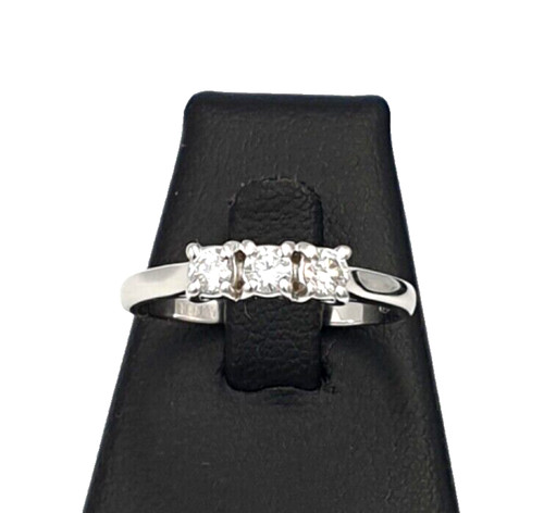 Ring trilogie aus weißgold - ring,