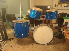 Vintage 1960s LUDWIG Drum Set