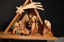 Krippenfiguren 10 cm Holz mit