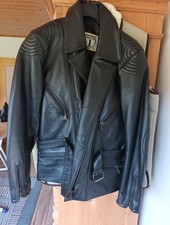 Herren Motorrad Jacke dickes Rindsleder Highway 1 Gr. 52 Wenig gebraucht