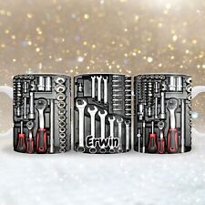 Tasse Werkzeugkasten mit Name